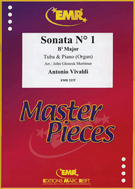Sonata #1 In B-flat Major by Vivaldi Antonio Lucio - Mortimer John Glenesk - for Tuba and Piano (Tuba and Piano)