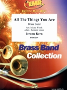 All The Things You Are by Kern Jerome - Michal Worek and Bertrand Moren - for Brass Band (Brass Band)