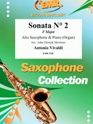 Sonata # 2 in F Major by Vivaldi Antonio Lucio - Mortimer John Glenesk - for Alto Saxophone and Piano (Alto Saxophone and Piano)