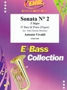 Sonata # 2 in F Major by Vivaldi Antonio Lucio - Mortimer John Glenesk - for Eb Bass and Piano (Eb Bass and Piano)