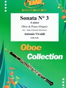 Sonata # 3 in A minor by Vivaldi Antonio Lucio - Mortimer John Glenesk - for Oboe and Organ (Oboe and Organ)