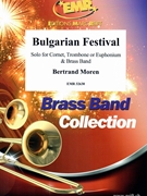 Bulgarian Festival by Moren Bertrand for Trombone and Brass Band (Trombone and Brass Band)