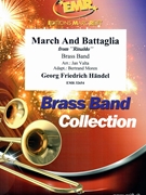 March and Battaglia by Handel George Frideric - Valta Jan - for Brass Band (Brass Band (Marschformat / Petit format / Card Size))
