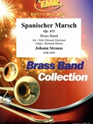 Spanischer Marsch by Strauss Johann - Mortimer John Glenesk - for Brass Band (Brass Band)