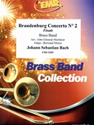 Brandenburg Concerto # 2 by Bach Johann Sebastian - Mortimer John Glenesk - for Brass Band (Brass Band)