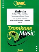 Sinfonia by Pergolesi Giovanni Battista - Pia Bucher and Heinz Balli - for Trombone and Piano (Trombone and Piano)