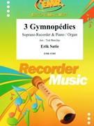 3 Gymnopedies by Satie Erik - Ted Barclay - for Soprano Recorder and Piano (Soprano Recorder and Piano)