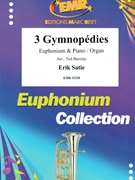 3 Gymnopedies by Satie Erik - Ted Barclay - for Euphonium and Organ (Euphonium and Organ)