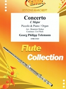 Concerto C Major by Telemann Georg Philipp - Slokar and Fluck - for Piccolo and Piano (Piccolo and Piano)