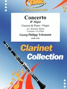 Concerto Bb Major by Telemann Georg Philipp - Slokar and Fluck - for Clarinet and Piano (Clarinet and Piano)