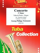 Concerto F Major by Telemann Georg Philipp - Slokar and Fluck - for Tuba and Organ (Tuba and Organ)