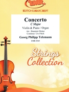 Concerto C Major by Telemann Georg Philipp - Slokar and Fluck - for Violin and Organ (Violin and Organ)