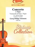 Concerto C Major by Telemann Georg Philipp - Slokar and Fluck - for Violoncello and Organ (Violoncello and Organ)