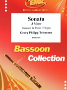 Sonata A minor by Telemann Georg Philipp for Bassoon and Organ (Bassoon and Organ)