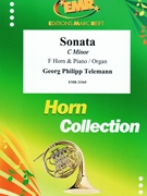 Sonata C minor by Telemann Georg Philipp for Horn and Organ (Horn and Organ)