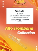 Sonata C minor by Telemann Georg Philipp - Slokar and Luy - for Alto Trombone and Organ (Alto Trombone and Organ)