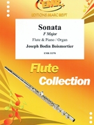Sonate F Major by Boismortier Joseph Bodin de for Flute and Organ (Flute and Organ)
