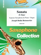 Sonate Bb Major by Boismortier Joseph Bodin de for Soprano Saxophone and Piano (Soprano Saxophone and Piano)