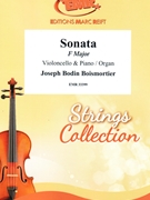 Sonate F Major by Boismortier Joseph Bodin de for Violoncello and Piano (Violoncello and Piano)
