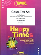 Costa Del Sol by Reift Marc - Jirka Kadlec - for 4 Clarinets (4 Clarinets (Piano Guitar Bass Drums optional) (Piano / Guitar Bass Guitar Drums Percussion (optional)))