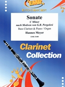 Sonate C Minor by Meyer Hannes for Bass Clarinet and Piano (Bass Clarinet and Piano)