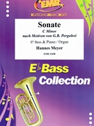 Sonate C Minor by Meyer Hannes for Eb Bass and Piano (Eb Bass and Piano)