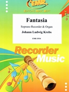 Fantasia by Krebs Johann Ludwig for Soprano Recorder and Organ (Soprano Recorder and Organ)