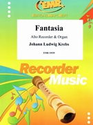 Fantasia by Krebs Johann Ludwig for Alto Recorder and Organ (Alto Recorder and Organ)