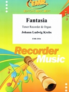 Fantasia by Krebs Johann Ludwig for Tenor Recorder and Organ (Tenor Recorder and Organ)