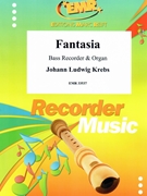 Fantasia by Krebs Johann Ludwig for Bass Recorder and Organ (Bass Recorder and Organ)