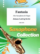 Fantasia by Krebs Johann Ludwig for Alto Saxophone and Organ (Alto Saxophone and Organ)