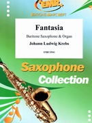 Fantasia by Krebs Johann Ludwig for Baritone Saxophone and Organ (Baritone Saxophone and Organ)