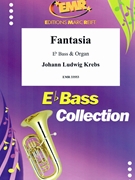 Fantasia by Krebs Johann Ludwig for Eb Bass and Organ (Eb Bass and Organ)