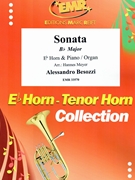 Sonata Bb Major by Besozzi Alessandro - Hannes Meyer - for Eb Horn and Organ (Eb Horn and Organ)