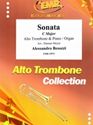 Sonata C Major by Besozzi Alessandro - Hannes Meyer - for Alto Trombone and Organ (Alto Trombone and Organ)