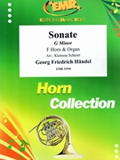 Sonate G minor by Handel George Frideric - Klemens Schnorr - for Horn and Organ (Horn and Organ)