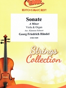 Sonate A minor by Handel George Frideric - Klemens Schnorr - for Viola and Organ (Viola and Organ)