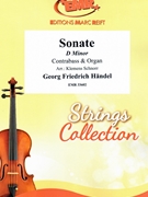 Sonate D minor by Handel George Frideric - Klemens Schnorr - for Contrabass and Organ (Contrabass and Organ)
