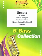Sonate D minor by Handel George Frideric - Klemens Schnorr - for Bb Bass and Organ (Bb Bass and Organ)