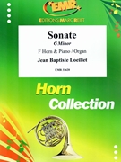 Sonate G minor by Loeillet Jean-Baptiste for Horn and Piano (Horn and Piano)