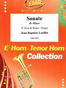 Sonate Bb minor by Loeillet Jean-Baptiste for Eb Horn and Piano (Eb Horn and Piano)