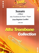 Sonate A minor by Loeillet Jean-Baptiste for Alto Trombone and Piano (Alto Trombone and Piano)