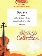 Sonate D minor by Loeillet Jean-Baptiste for Violin and Organ (Violin and Organ)