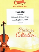 Sonate D minor by Loeillet Jean-Baptiste for Violoncello and Organ (Violoncello and Organ)