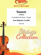 Sonate A minor by Loeillet Jean-Baptiste for Contrabass and Piano (Contrabass and Piano)