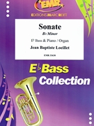Sonate Bb minor by Loeillet Jean-Baptiste for Eb Bass and Piano (Eb Bass and Piano)
