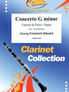 Concerto G minor by Handel George Frideric - Ted Barclay - for Clarinet and Organ (Clarinet and Organ)