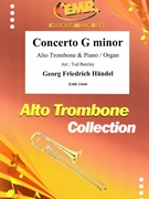 Concerto G minor by Handel George Frideric - Ted Barclay - for Alto Trombone and Piano (Alto Trombone and Piano)