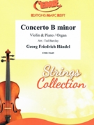 Concerto B minor by Handel George Frideric - Ted Barclay - for Violin and Organ (Violin and Organ)