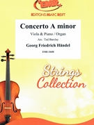 Concerto A minor by Handel George Frideric - Ted Barclay - for Viola and Organ (Viola and Organ)